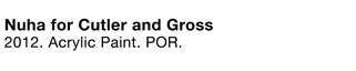 Nuha for Cutler and Gross