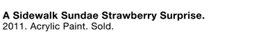 A Sidewalk Sundae Strawberry Surprise